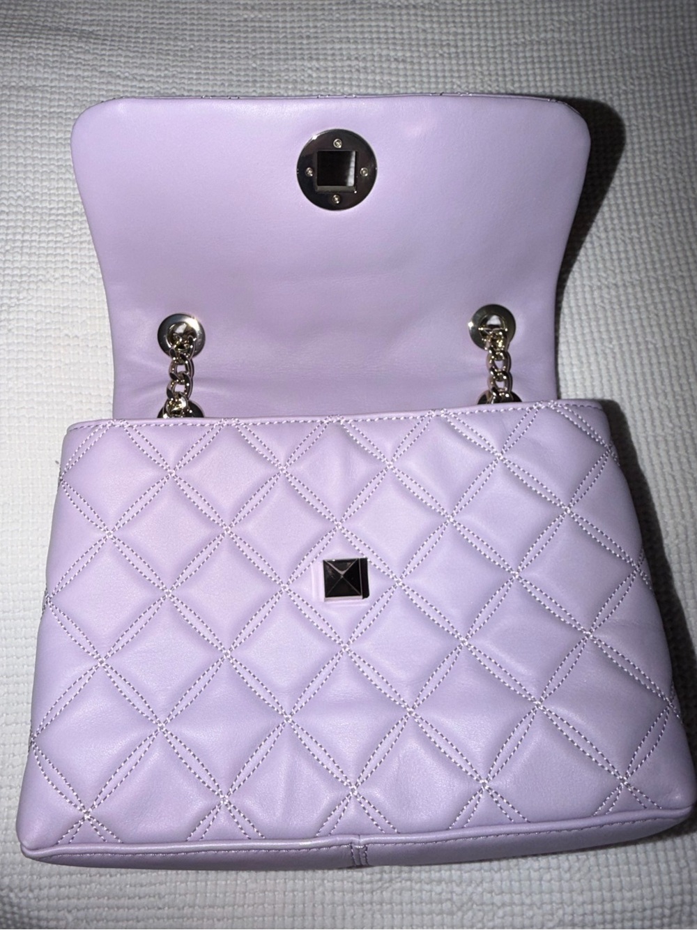 kate spade Lavender Quilted Chain Shoulder Bag - Picture 9 of 9